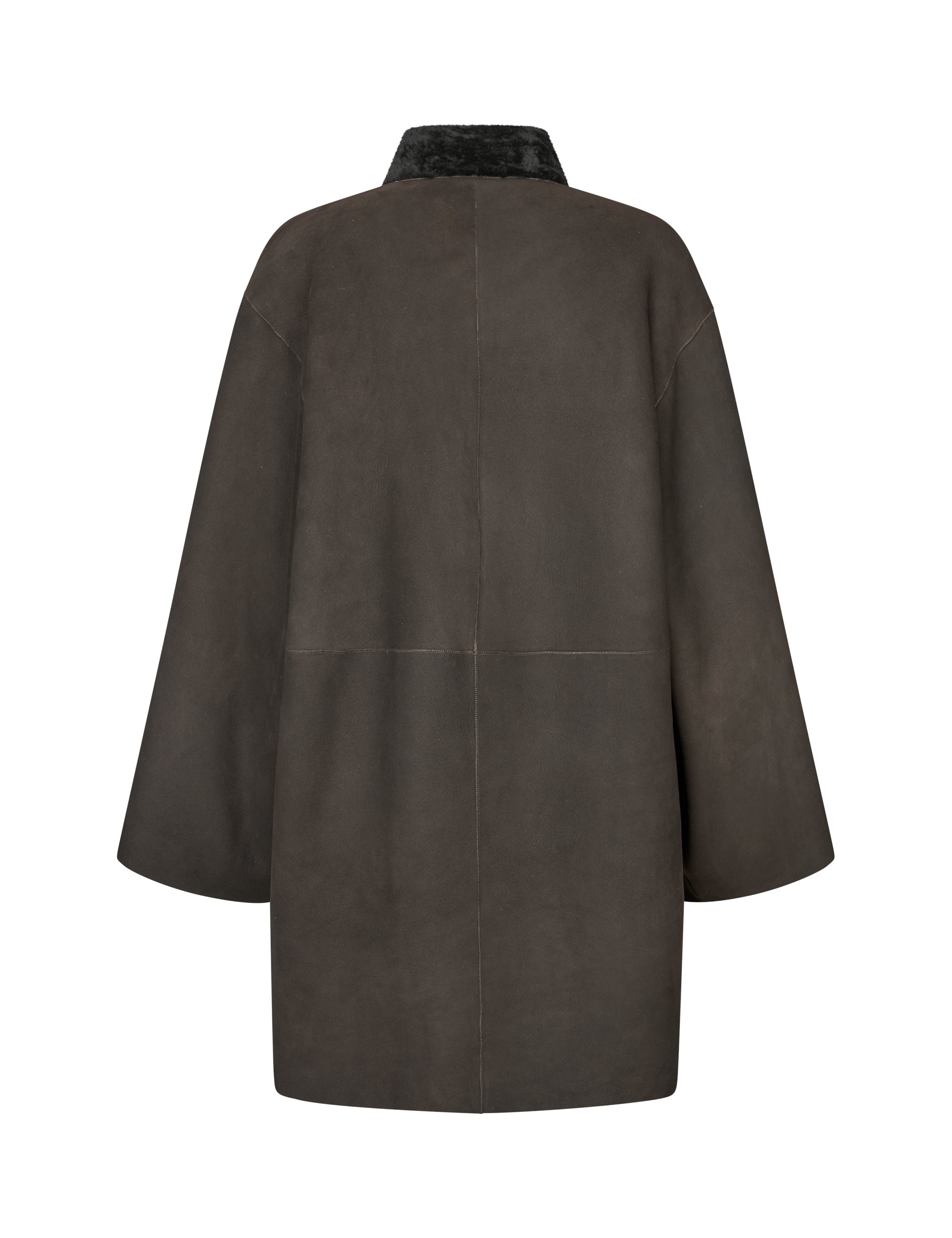 Salanda - K-07 Curley coal suede